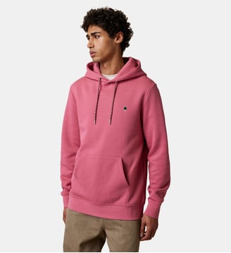 Sweat à capuche en molleton - Faguo - Rose foncé