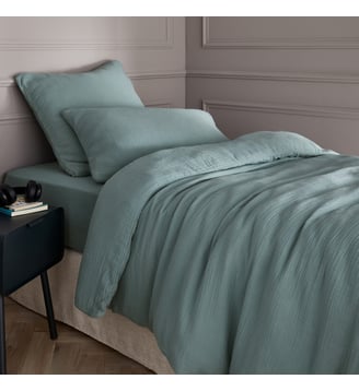 Housse de couette enfant gaze de coton bio AM.PM