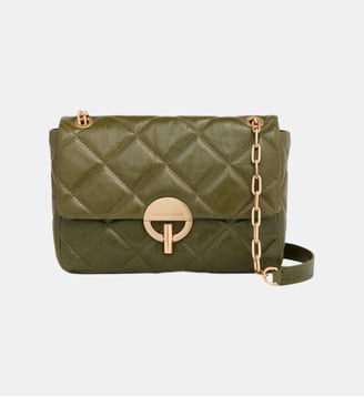 Grand Sac Moon En Cuir - Vanessa Bruno - Sauge