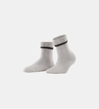 Chaussettes À Picots Cuddle Pads Coton - Falke - Gris clair