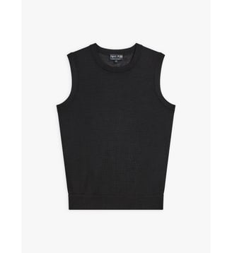 Pull dublin en alpaga - Agnès b. - Noir