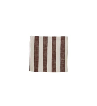 Nappe rayée en coton à rayures - OYOY - Brown