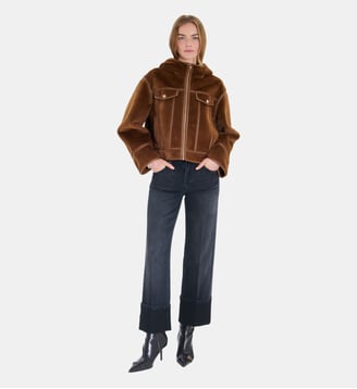 Manteau Moira - Zapa - Tabac