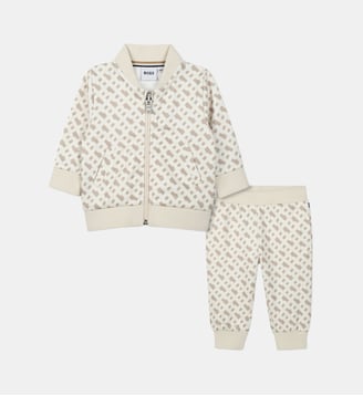 Ensemble cardigan et pantalon - BOSS Kidswear - Vanille