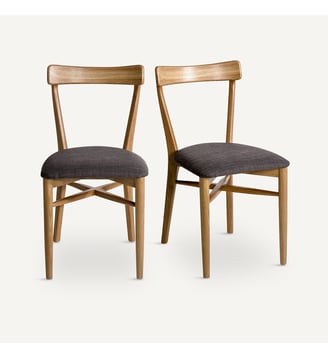 Lot de 2 chaises - AM.PM - Bois clair