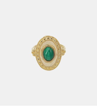 Bague plaqué or KATE Nilaï