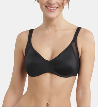 Soutien-gorge minimiseur avec armatures Generous - Dim - Noir
