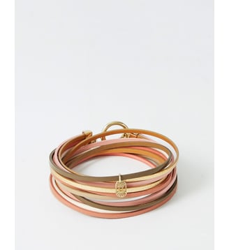 bracelet cuirs Magnum Let It Be - Flowers for Zoe - Rose