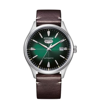 Montre automatique Mechanical Vert NH8390-03XE - Citizen - Argenté
