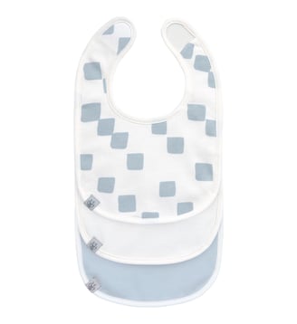Lot de 3 bavoirs naissance Lassig