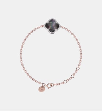 BRAC. LUMIERE NACRE GRISE + DIAM. R. OR750 Morganne Bello