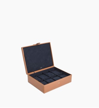 Coffret 8 montres en cuir - Le Tanneur - Naturel