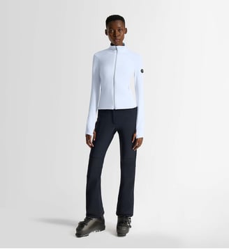 Veste technique lirvane col montant coupe très ajustée - Fusalp - Nuage