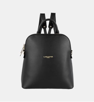 Sac à dos Sierra Jia en cuir - Lancaster - Noir