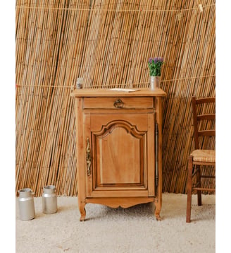 Petit buffet en bois Gilbert N°1867- Produit chiné - Debongout - Bois clair