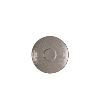 Soucoupe à Café/expresso 12,5 Cm - Modulo Nature - Degrenne - Terre d'ombre