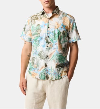 Chemise en Maille de Coton Otokia - Rodd & Gunn - Botanical