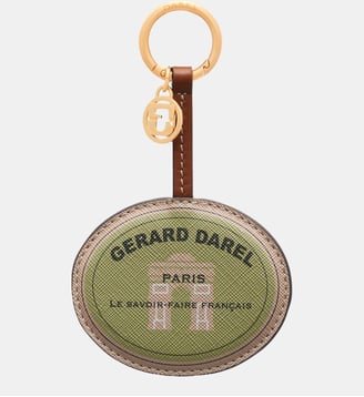 Charm en toile enduite et cuir - ALLURE - Gerard Darel - Multicolore