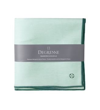 Nappe Carrée 180 X 180 Cm - Nuances - Degrenne - Vert menthe
