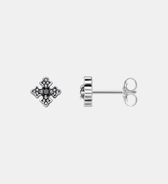 Clous d'oreilles Royalty noir - Thomas Sabo - Argent