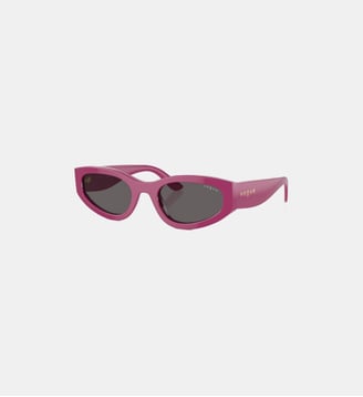 Lunettes de soleil Irrégulier VO5585S - Vogue - Fuchsia intégral
