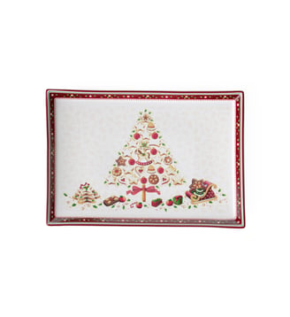 Plateau à gâteaux rectangulaire, grand Villeroy & Boch