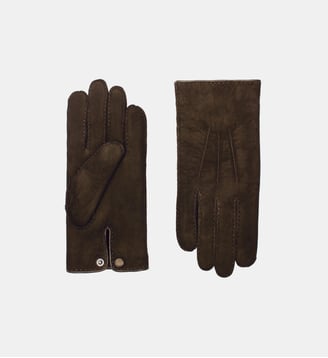 Gants David Homme Cuir Double Face Agnelle