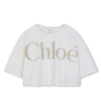 Tee-shirt manches courtes - Chloe Kids - Off white
