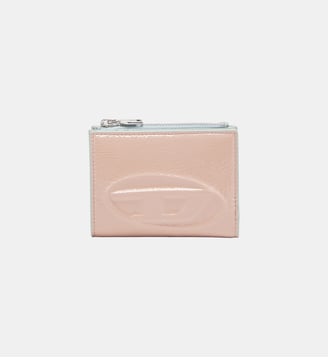 Petit portefeuille à effet verni - Diesel - Rose