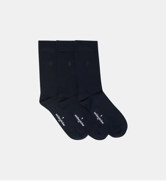 Chaussettes Pas de manchon Shaped - Seidensticker - Bleu
