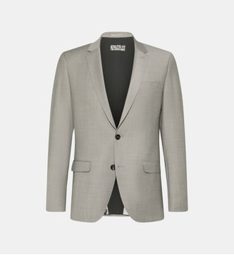 Veste de costume ceremonie slim Flexo - Digel - Beige