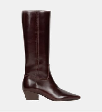 Bottes Brooke Cuir - Bobbies - Marron foncé