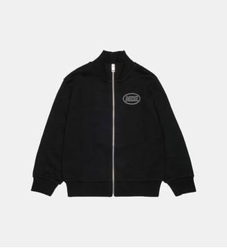 Sweat zippée à logo - Diesel Kids - Noir