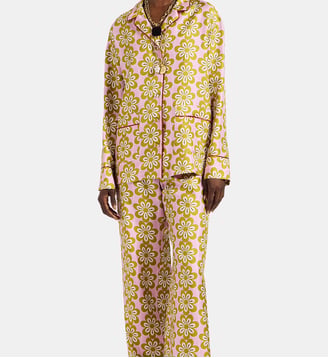 Pantalons Pajama Caper Pink - La DoubleJ - Rose