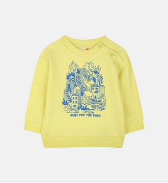 Sweat-shirt molletonné - Timberland - Jaune tendre