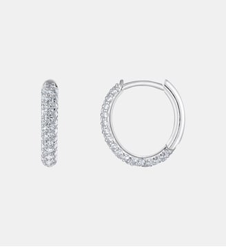 Boucles d'oreilles avec pavé de zirconium - Thomas Sabo - Argent