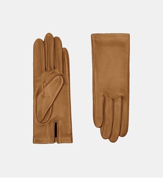 Gants Kate Femme Cuir Doublés Soie - Agnelle - Toscana