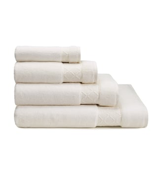 Serviette de bain Caresse - Le Jacquard Francais - Ivoire