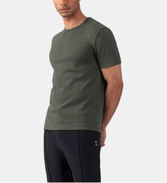 T-shirt Eyelet Edition en mesh - Ron Dorff - Vert