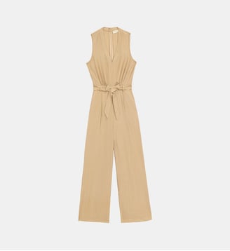 Combinaison uni LAURENE - La Petite Etoile - Beige
