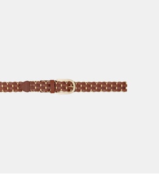 Ceinture en cuir Beck - Ba&sh - Camel