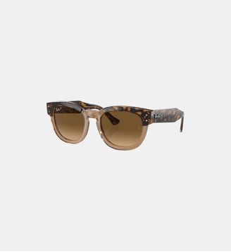 Lunettes de soleil Carré RB0298S Mega Hawkeye - Ray Ban - Havana sur marron transparent