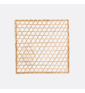 Cadre pêle-mêle en bambou 70x70 cm La Redoute Interieurs