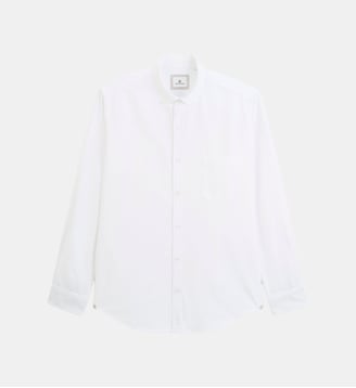 Chemise manches longues Oxford sangle SB - Serge Blanco - Blanc