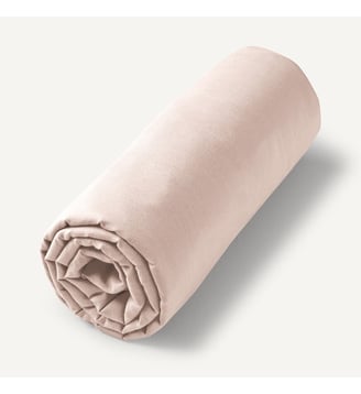 Drap-housse en voile de coton lavé AM.PM