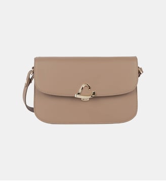 Sac trotteur Paris Philos en cuir - Lancaster - Praline