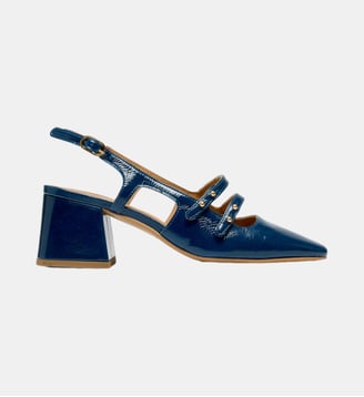 Escarpins Soline - Odaje - Bleu