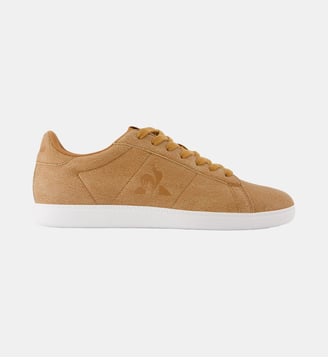 Baskets  COURTSET - Le Coq Sportif - Marron
