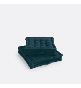 Coussin de sol coton recyclé La Redoute Interieurs