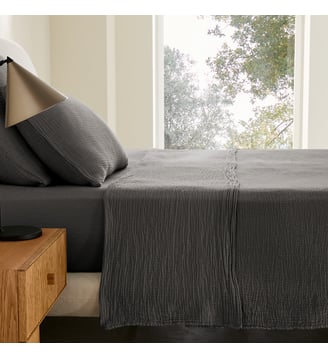 Drap plat en gaze de coton biologique AM.PM